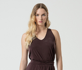 Top scollo a V - SURKANA