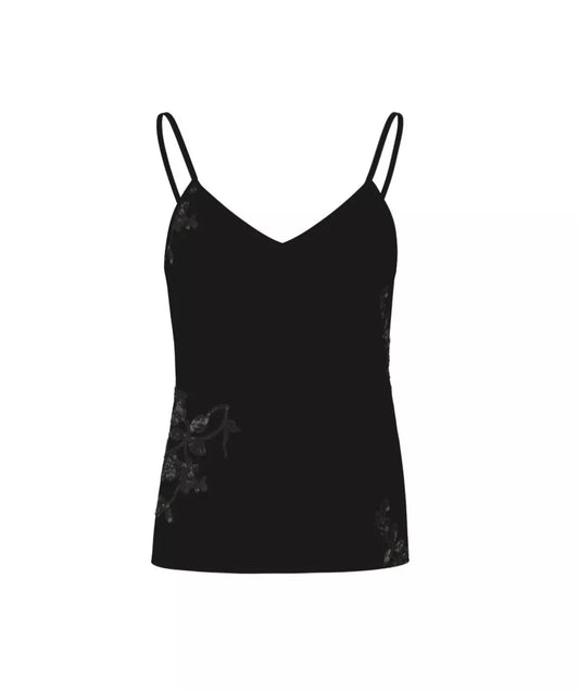 Top in raso con ricamo- EMME
